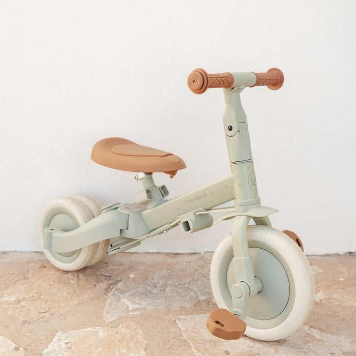 Triciclo Evolutivo 4 em 1 Little Dutch Green