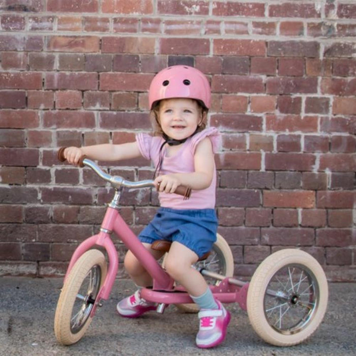 Capacete Trybike Rosa Tamanho XS