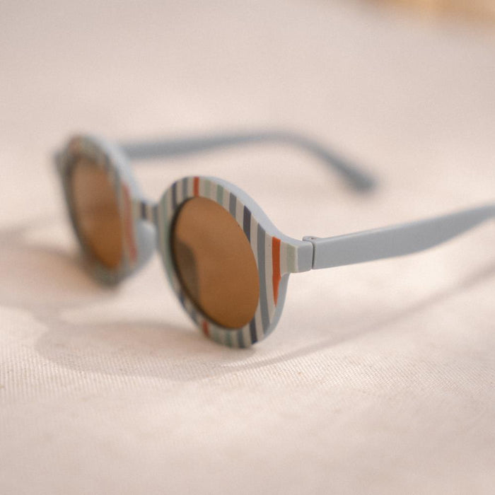 Óculos de Sol de Criança Little Dutch Round Stripes