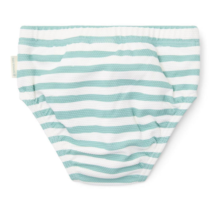 Cueca de Banho Little Dutch Stripes Surf Blue 3-6 m