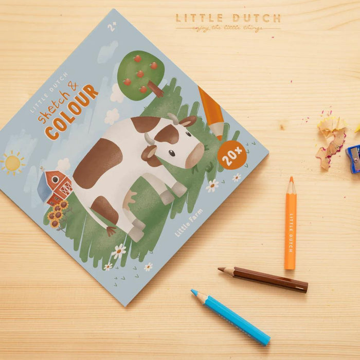 Livro de Colorir Little Dutch Little Farm