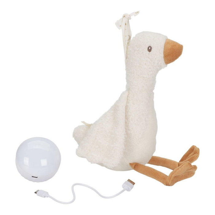 Peluche Little Dutch com Luz Led e Som Little Goose 23cm