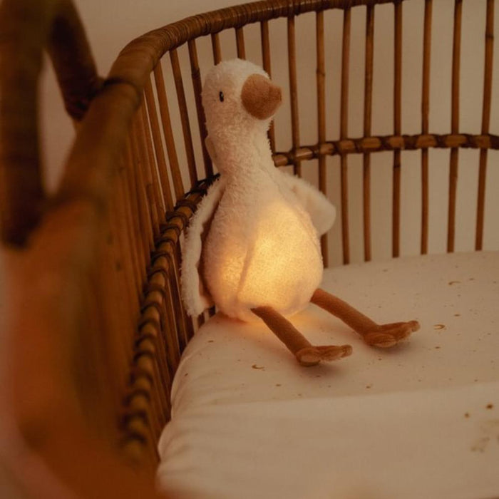 Peluche Little Dutch com Luz Led e Som Little Goose 23cm