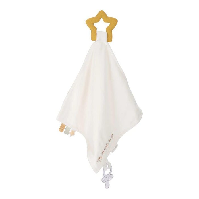 Doudou com Mordedor e Fita para Chupeta Little Dutch Newborn Naturals