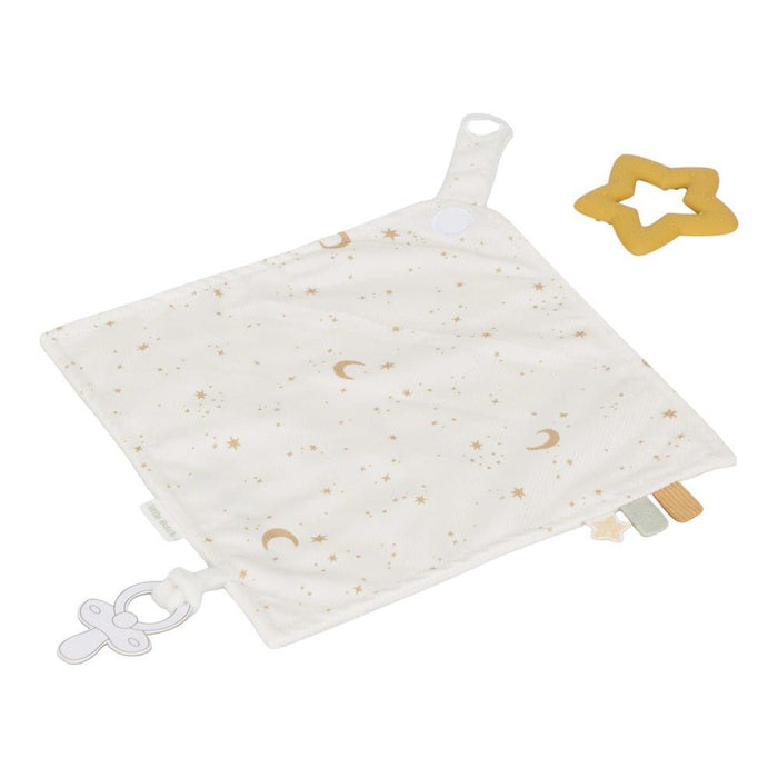 Doudou com Mordedor e Fita para Chupeta Little Dutch Newborn Naturals