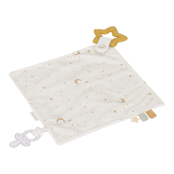 Doudou com Mordedor e Fita para Chupeta Little Dutch Newborn Naturals