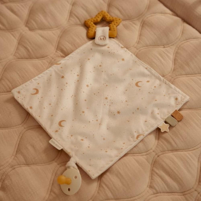 Doudou com Mordedor e Fita para Chupeta Little Dutch Newborn Naturals