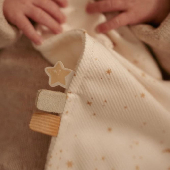 Doudou com Mordedor e Fita para Chupeta Little Dutch Newborn Naturals