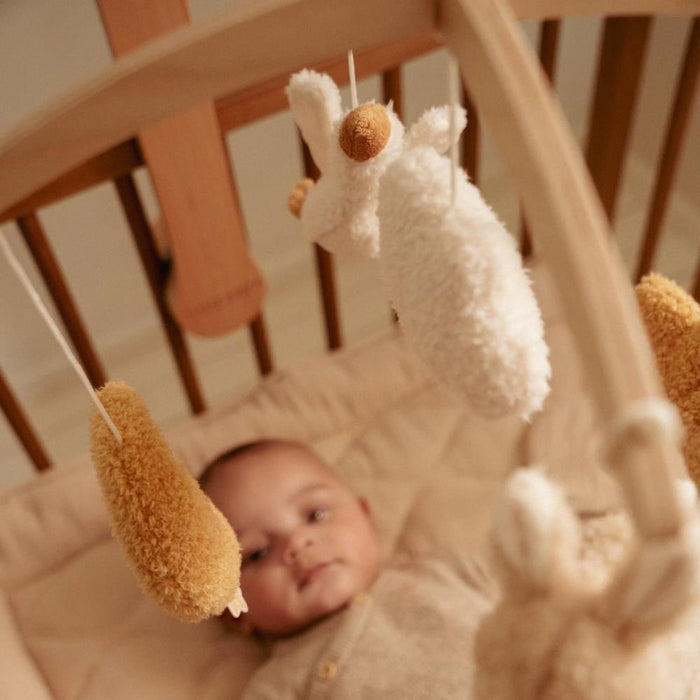 Móbile Musical em Madeira Little Dutch Newborn Naturals