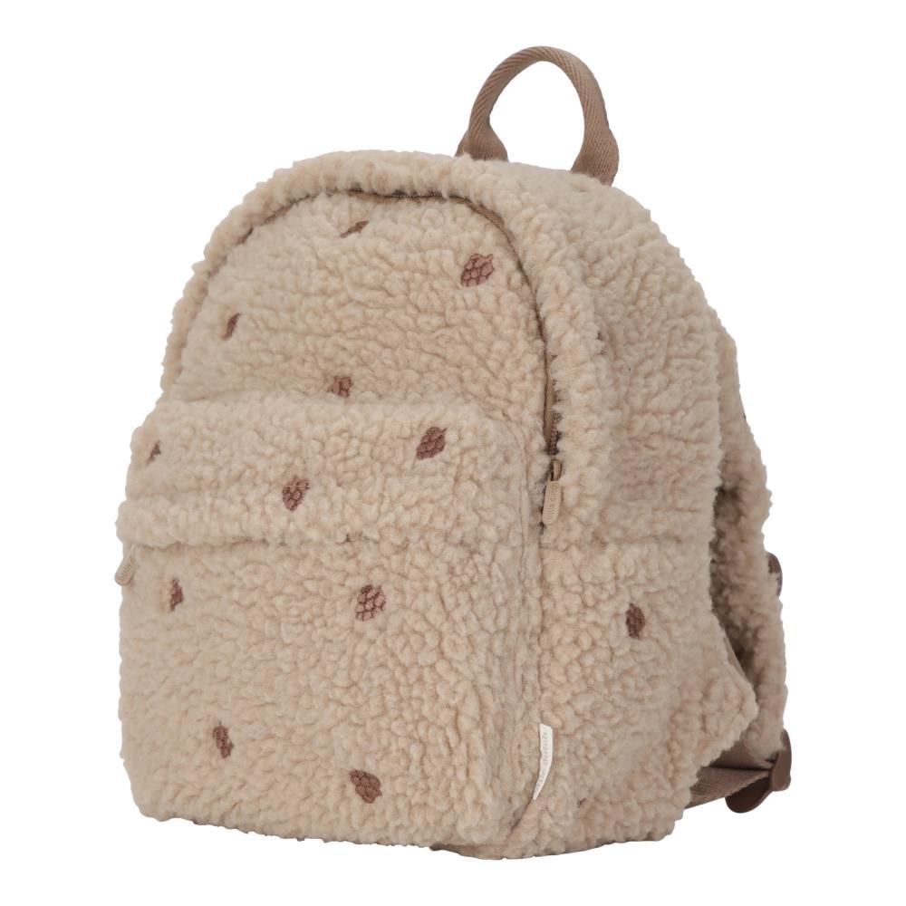 Little Dutch Teddy Taupe Backpack 29cm