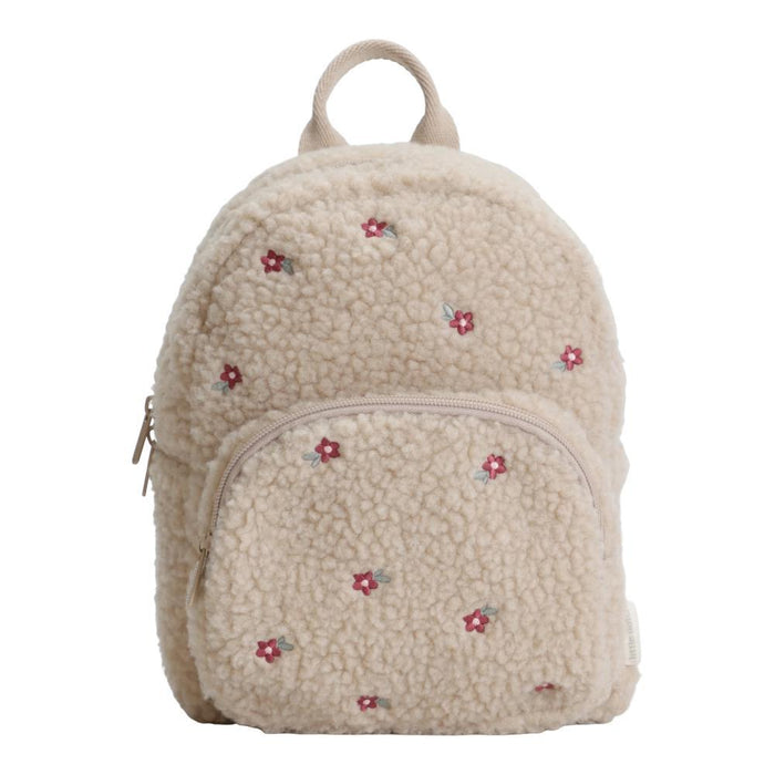 Mochila Little Dutch Teddy Sand 29cm