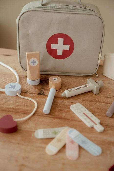 Mala de Médico Little Dutch com 10 Acessórios em Madeira