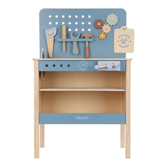 Bancada de Ferramentas em Madeira Little Dutch Azul