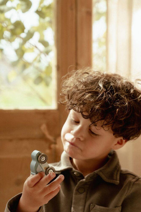 Conjunto Little Dutch 9 Veículos em Madeira