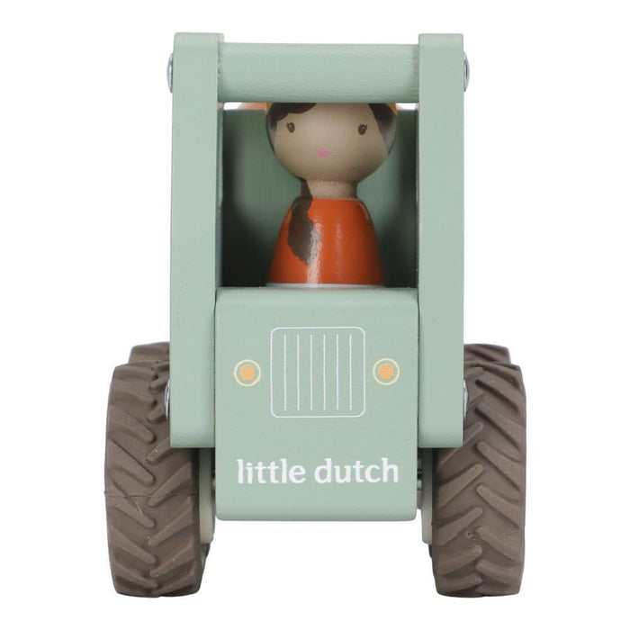 Betoneira com Figura em Madeira Little Dutch