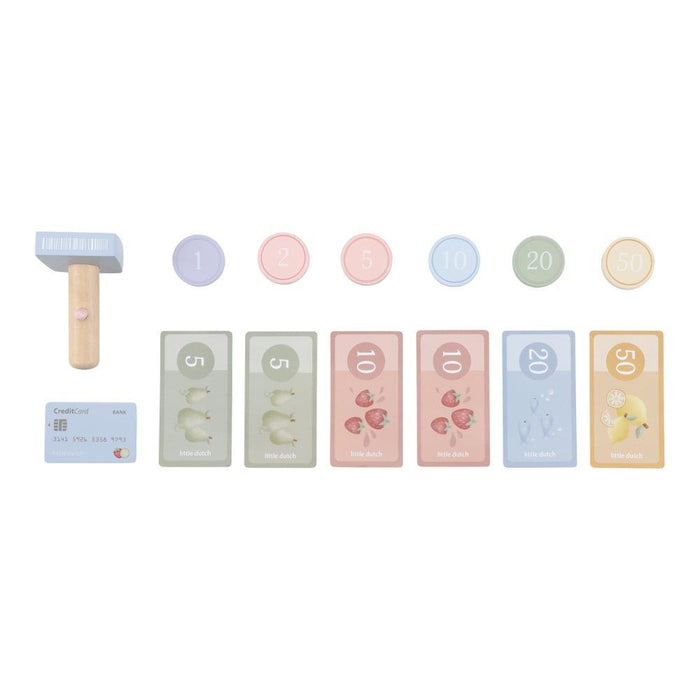 Caixa Registadora com Scanner em Madeira Little Dutch