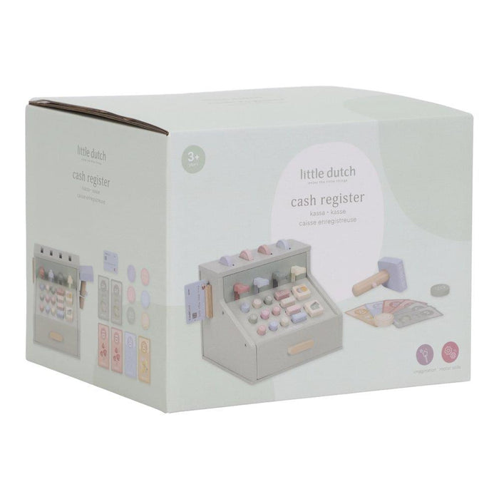 Caixa Registadora com Scanner em Madeira Little Dutch