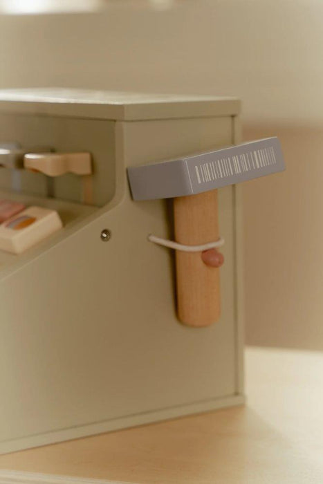 Caixa Registadora com Scanner em Madeira Little Dutch