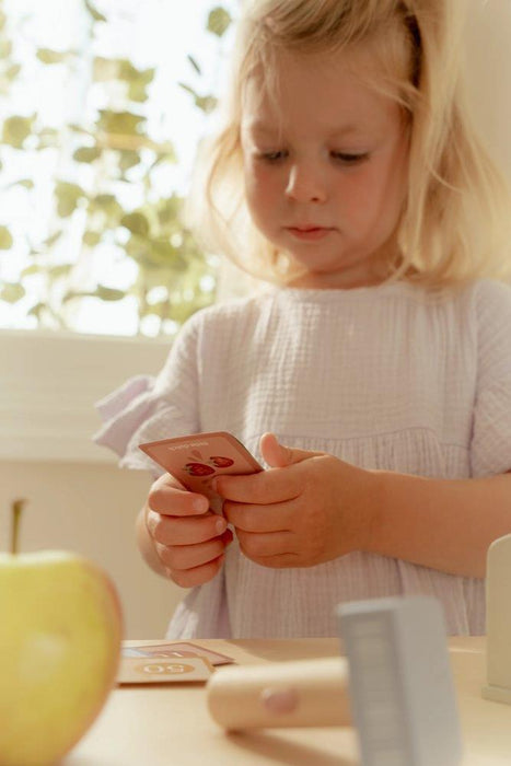 Caixa Registadora com Scanner em Madeira Little Dutch