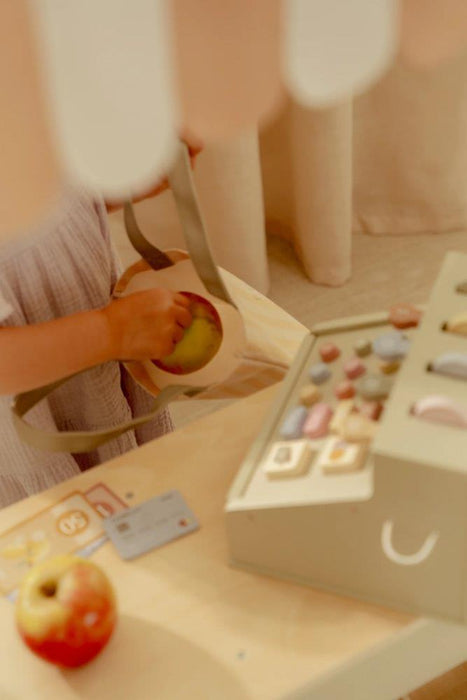 Caixa Registadora com Scanner em Madeira Little Dutch