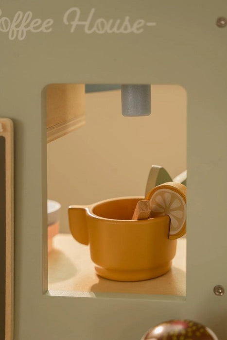 Cafeteira em Madeira com Acessórios em Madeira Little Dutch Mint