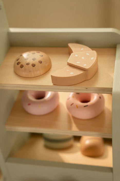 Cafeteira em Madeira com Acessórios em Madeira Little Dutch Mint