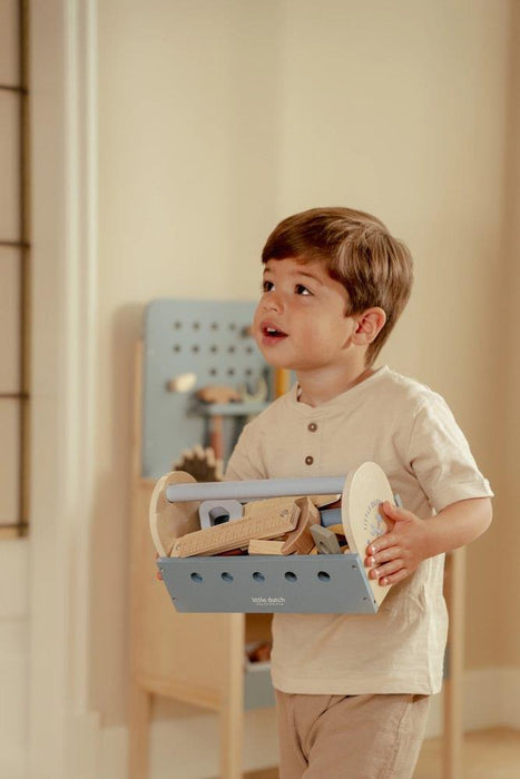 Caixa de Ferramentas em Madeira Little Dutch