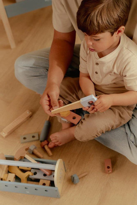 Caixa de Ferramentas em Madeira Little Dutch