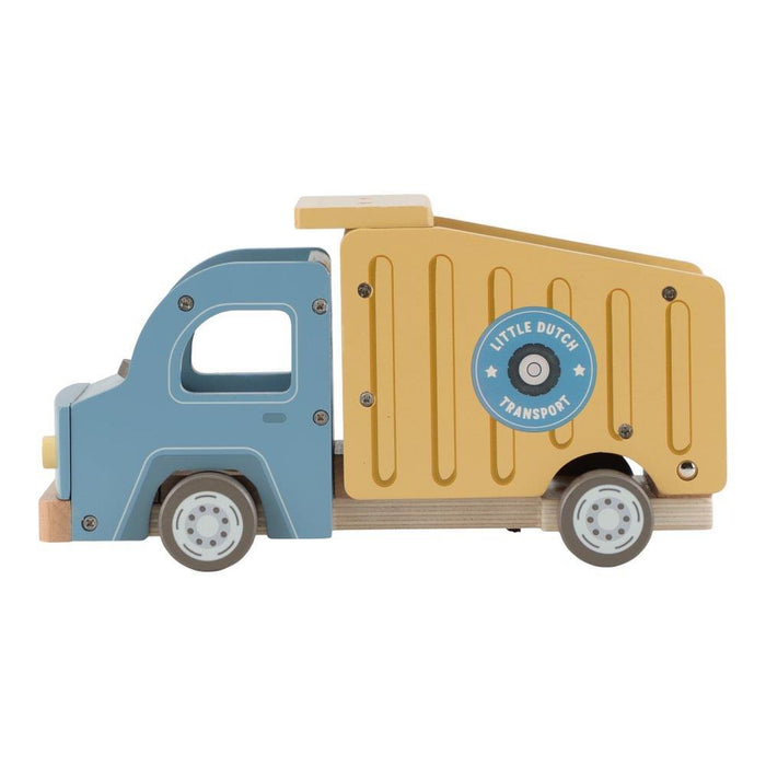 Camião do Lixo com Acessórios em Madeira Little Dutch