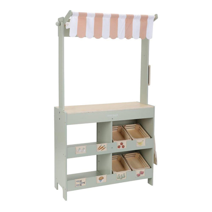 Banca de Mercado em Madeira Little Dutch 15 Peças