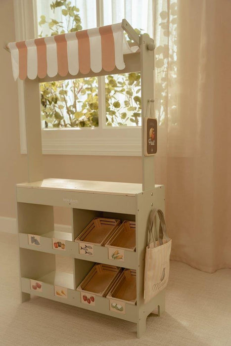 Banca de Mercado em Madeira Little Dutch 15 Peças