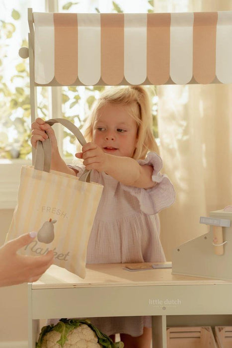 Banca de Mercado em Madeira Little Dutch 15 Peças