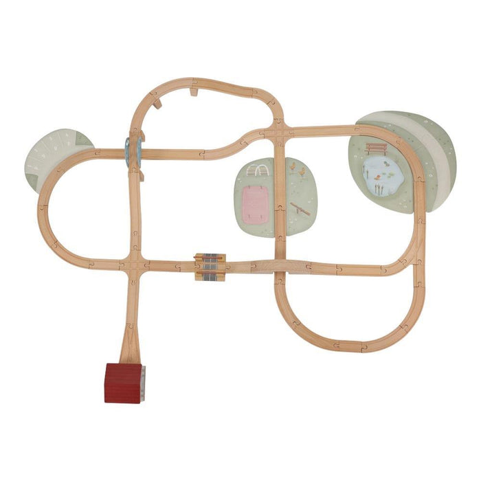 Pista de Comboio e Figuras XL em Madeira