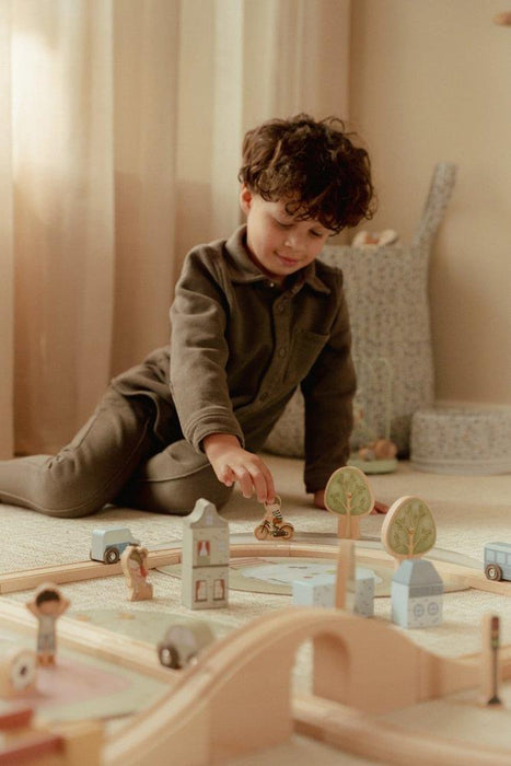 Pista de Comboio e Figuras XL em Madeira