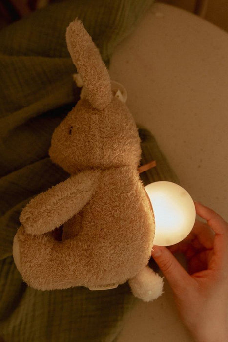 Peluche Little Dutch com Luz Led e Som Cuddle Bunny 23cm