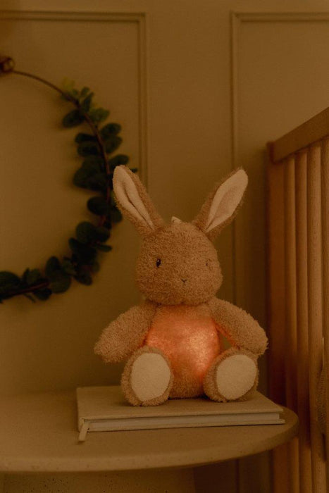 Peluche Little Dutch com Luz Led e Som Cuddle Bunny 23cm