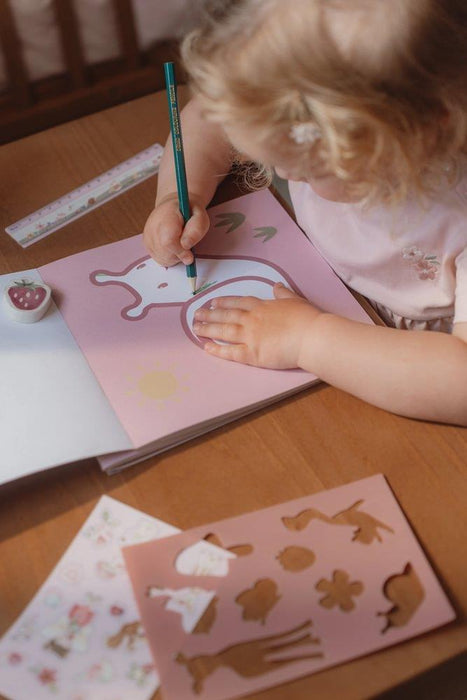 Livro de Colorir Little Dutch Fairy Garden