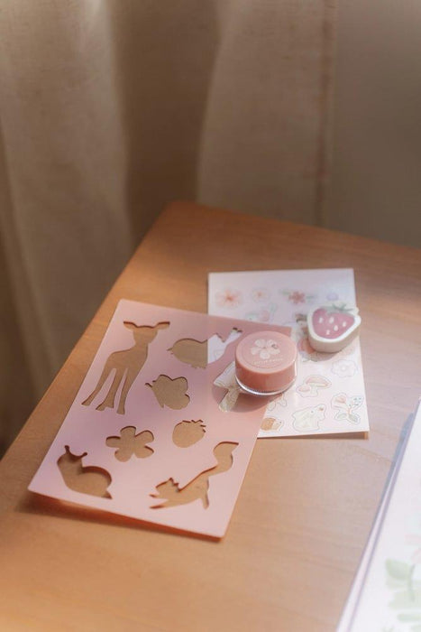 Conjunto de Papelaria com Estojo Little Dutch Fairy Garden