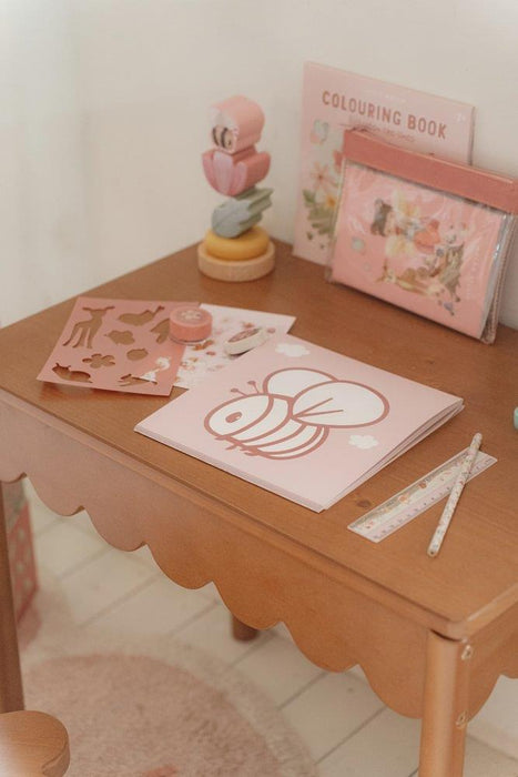 Conjunto de Papelaria com Estojo Little Dutch Fairy Garden