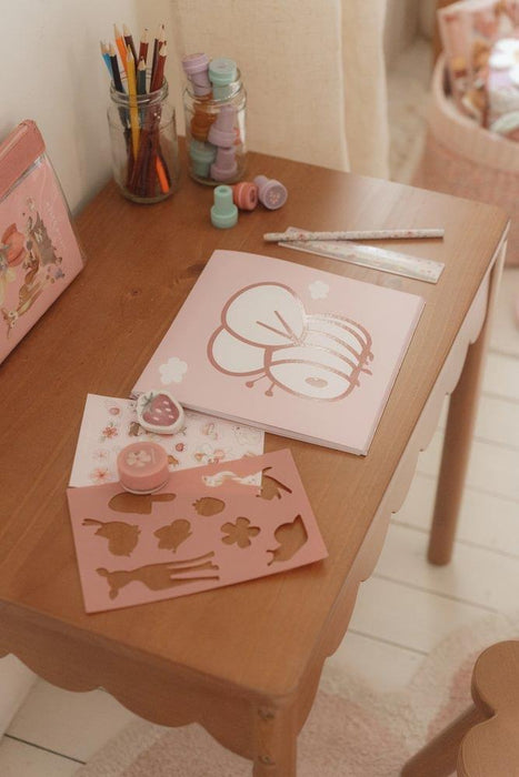 Conjunto de Papelaria com Estojo Little Dutch Fairy Garden