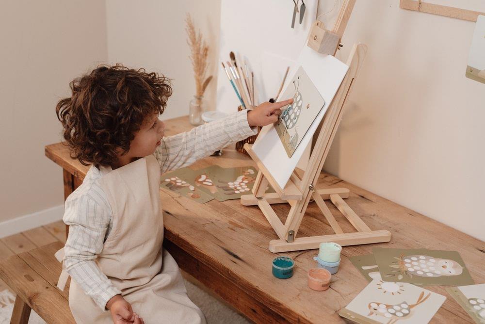 Conjunto de Pintar com os Dedos Little Dutch Forest Friends