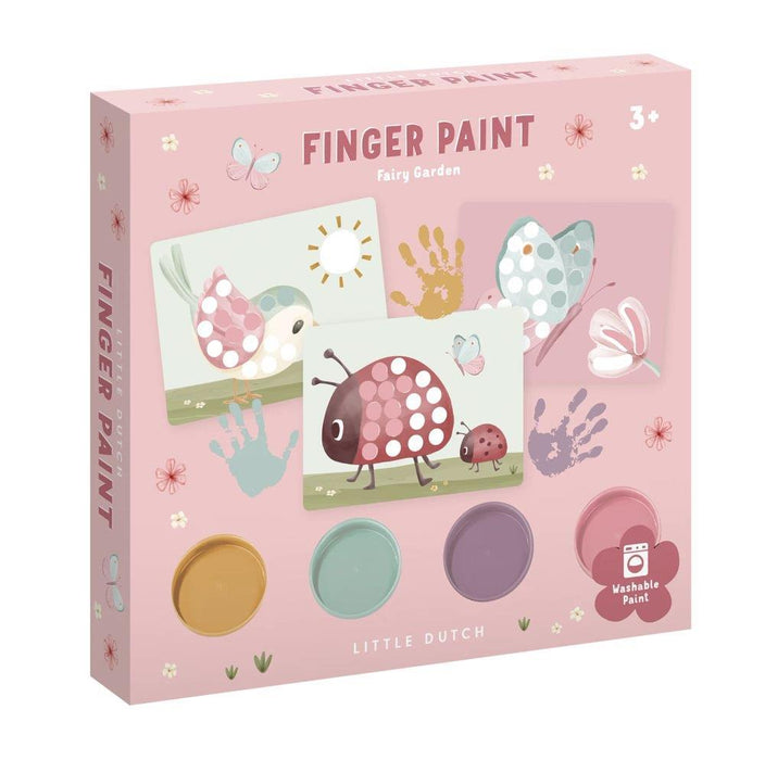 Conjunto de Pintar com os Dedos Little Dutch Fairy Garden