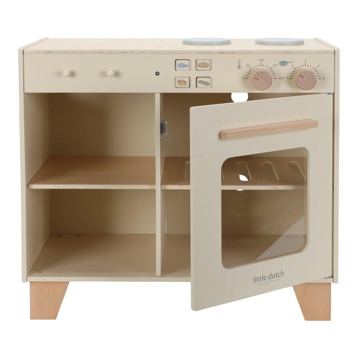 Bancada de Cozinha, Fogão e Forno em Madeira Little Dutch Essentials