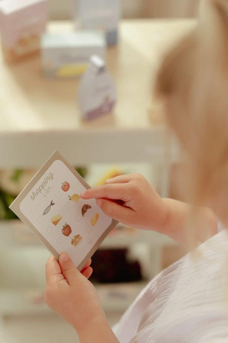 Carrinho de Compras em Madeira com Acessórios Little Dutch