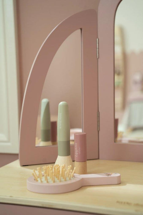 Toucador em Madeira XL com Acessórios Little Dutch Pink