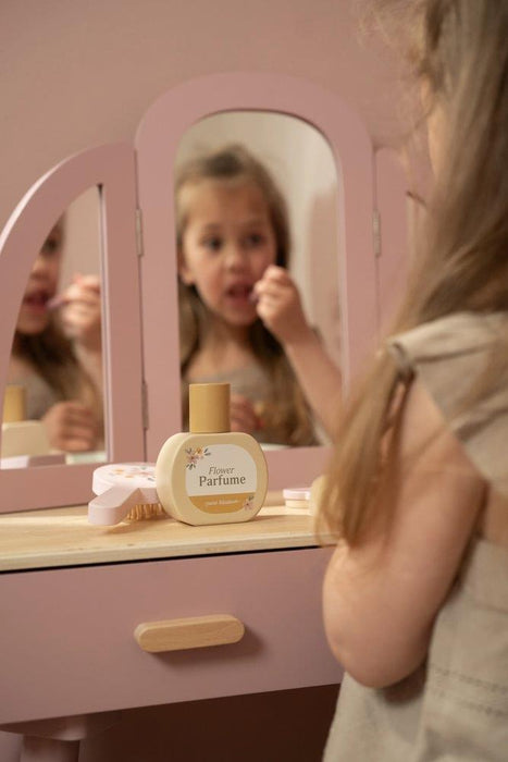 Toucador em Madeira XL com Acessórios Little Dutch Pink