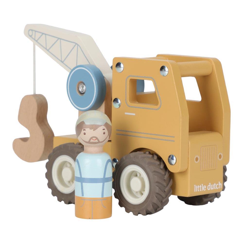 Fisher-Price Little People – Camión De Reciclaje Con Figura Incluida Para Niños De 1 A 5 Años (Juego De Imitación Y Motricidad)