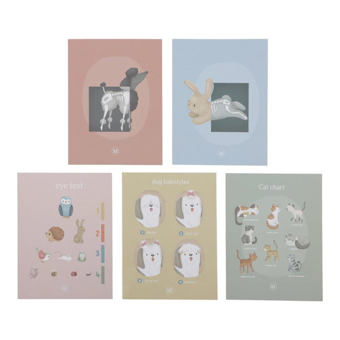 Clínica Veterinária em Madeira com Acessórios Little Dutch Green