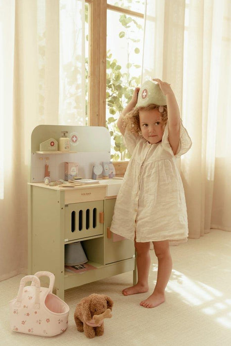 Clínica Veterinária em Madeira com Acessórios Little Dutch Green