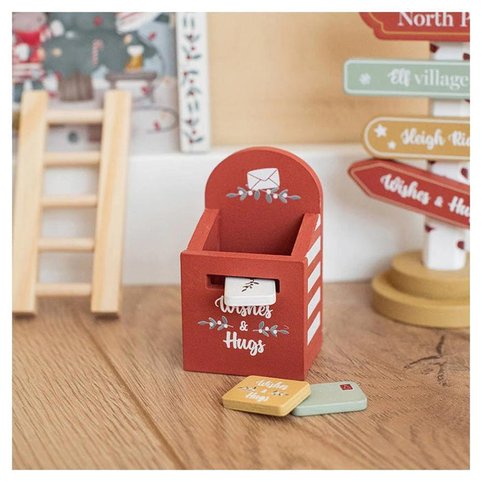 Conjunto Porta de Natal Little Dutch com Acessórios em Madeira